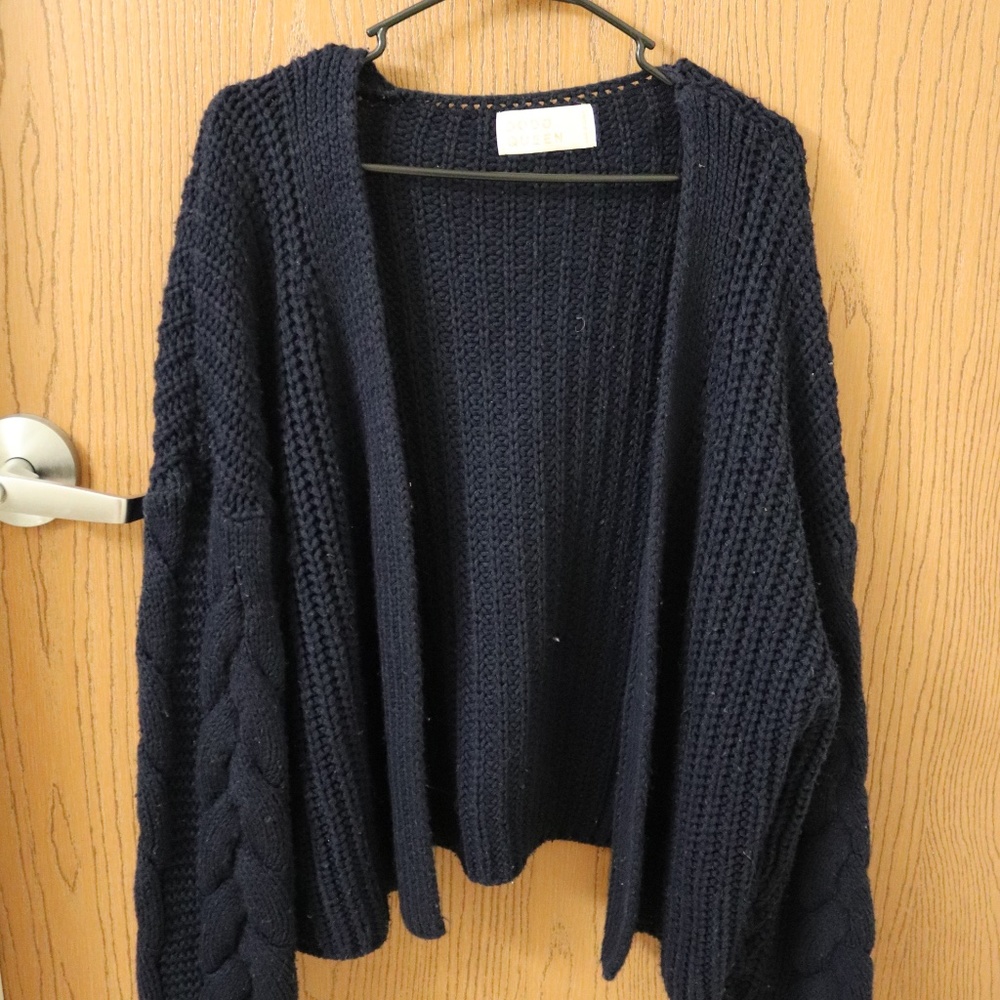 Oversize W concept Cardigans